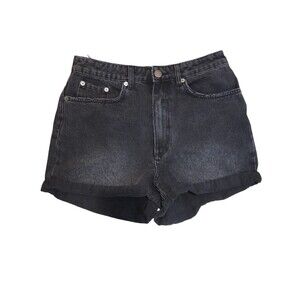 amuse society Jean Shorts Black Size 30 Women's Cuffed